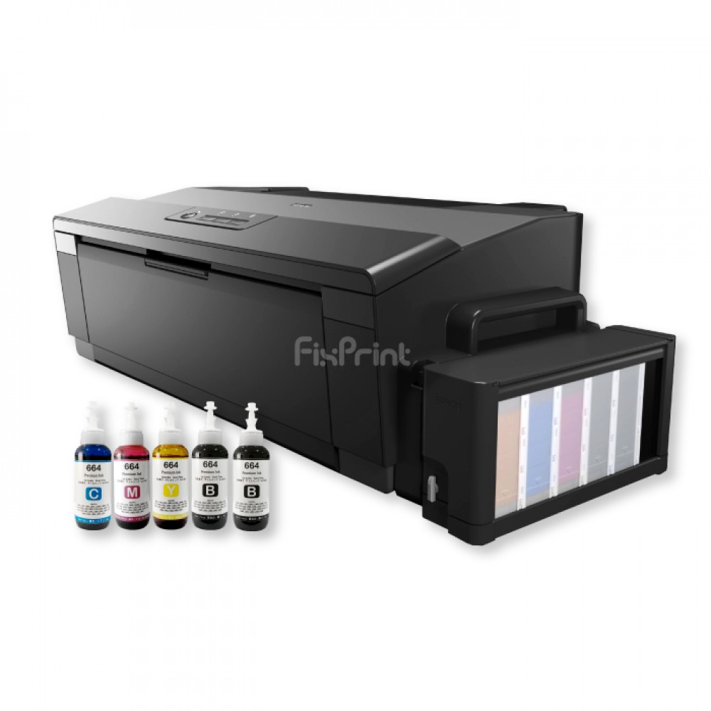 Produk Bundling Printer Epson L1300 A3 Ink Tank New With Compatible Ink 4508
